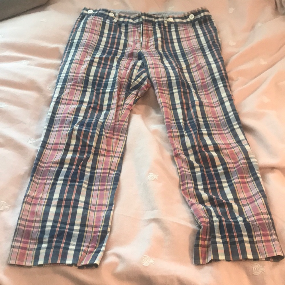 Ralph Lauren Rugby Plaid Pants